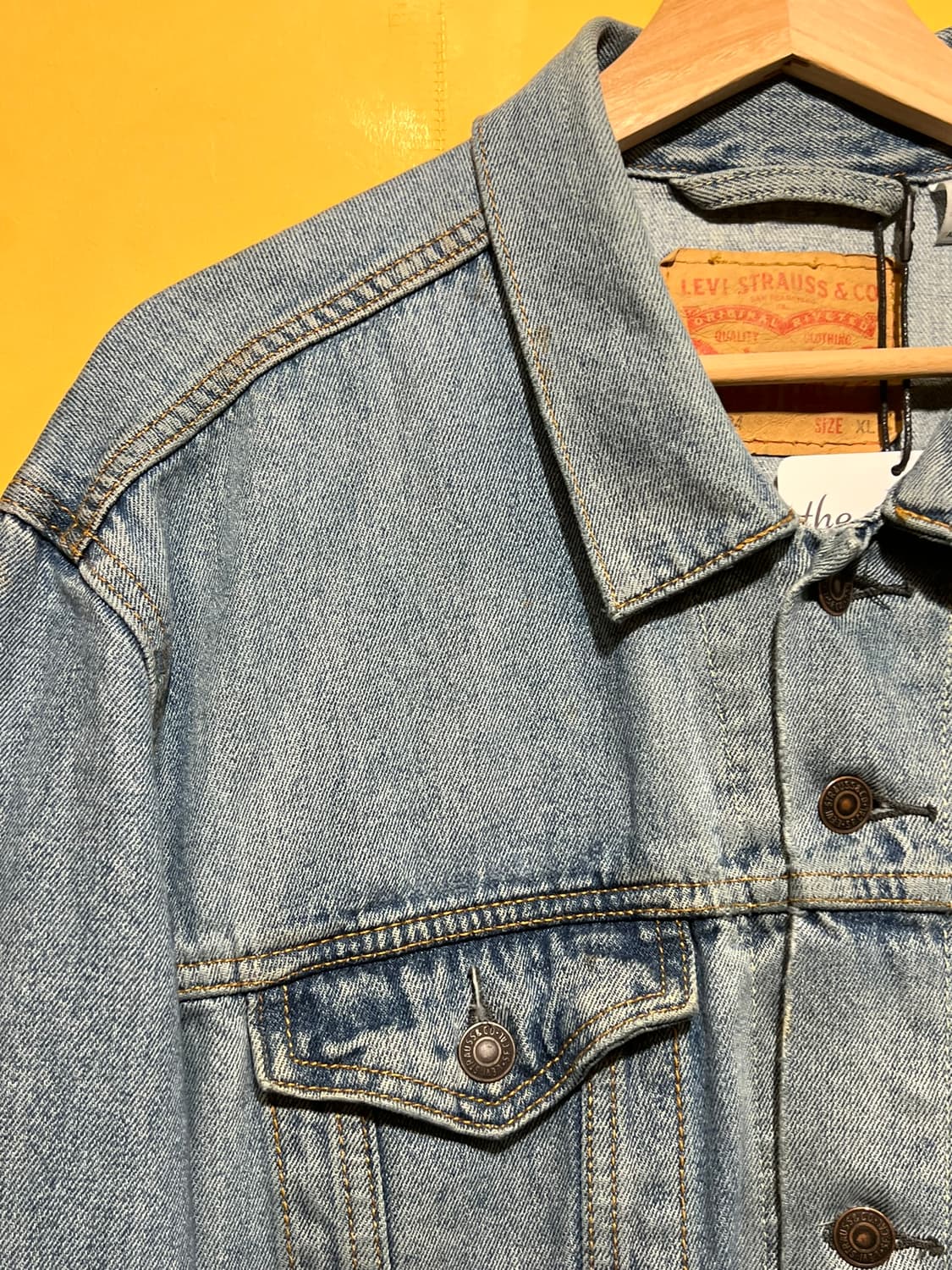 10s [XL] 리바이스 타입3 PABLO 커스텀 데님 트러커 상품이미지3