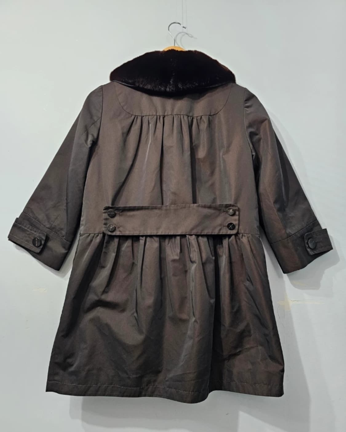 손정완 2개 퍼 카라 코트 ~55반 상품이미지8