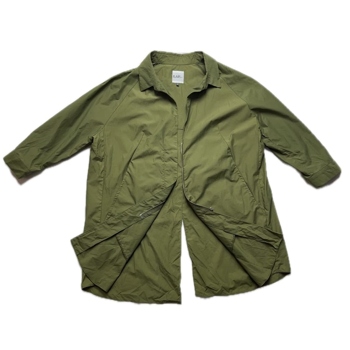 LAP 카키색 야상 중고 구제 빈티지 상품이미지2