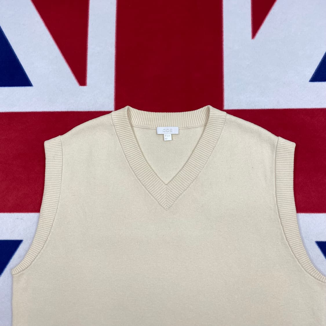 COS 니트조끼 L 실측 XL  상품이미지3