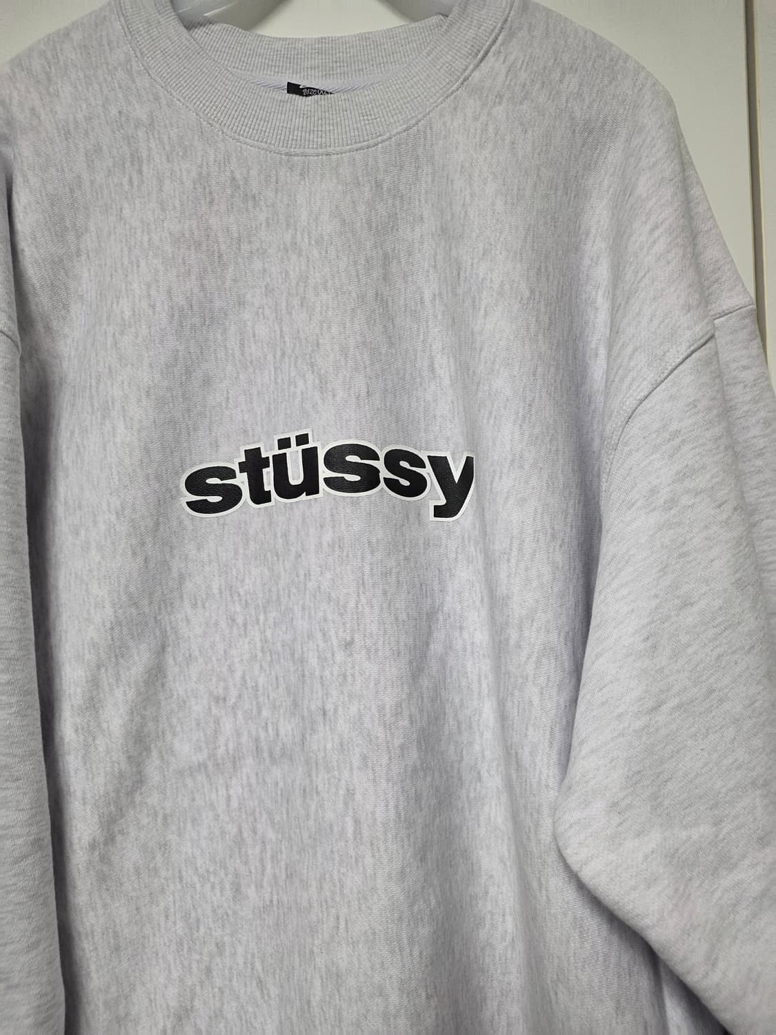 스투시 멜란지 기모 맨투맨 xl 상품이미지2