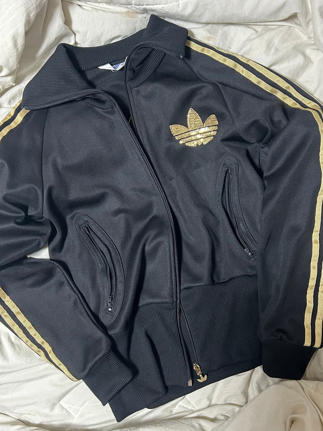 아디다스 검금 스팽글 져지 상품이미지2