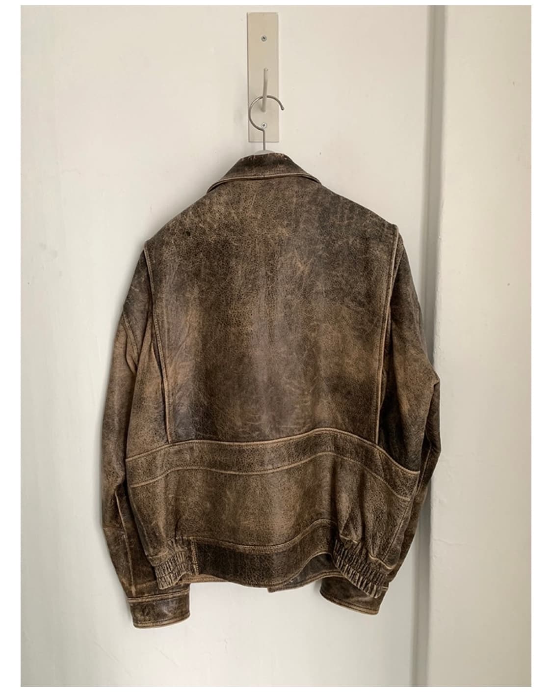 90’s Vintage A2 Leather Jacket 상품이미지3