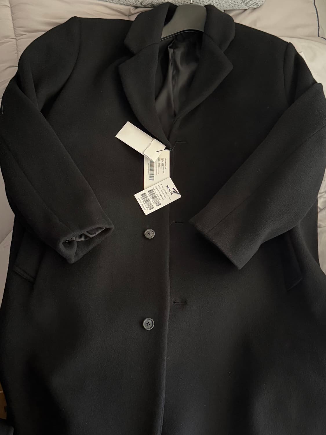 유스 오버사이즈 박스코트 S 상품이미지3