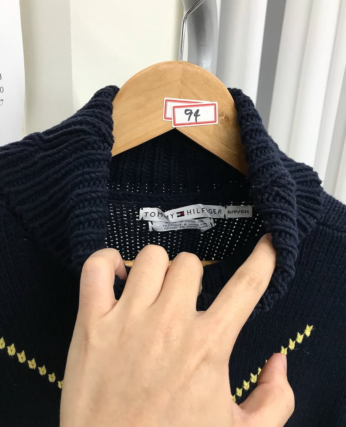 타미 아가일 폴라 니트 상품이미지2