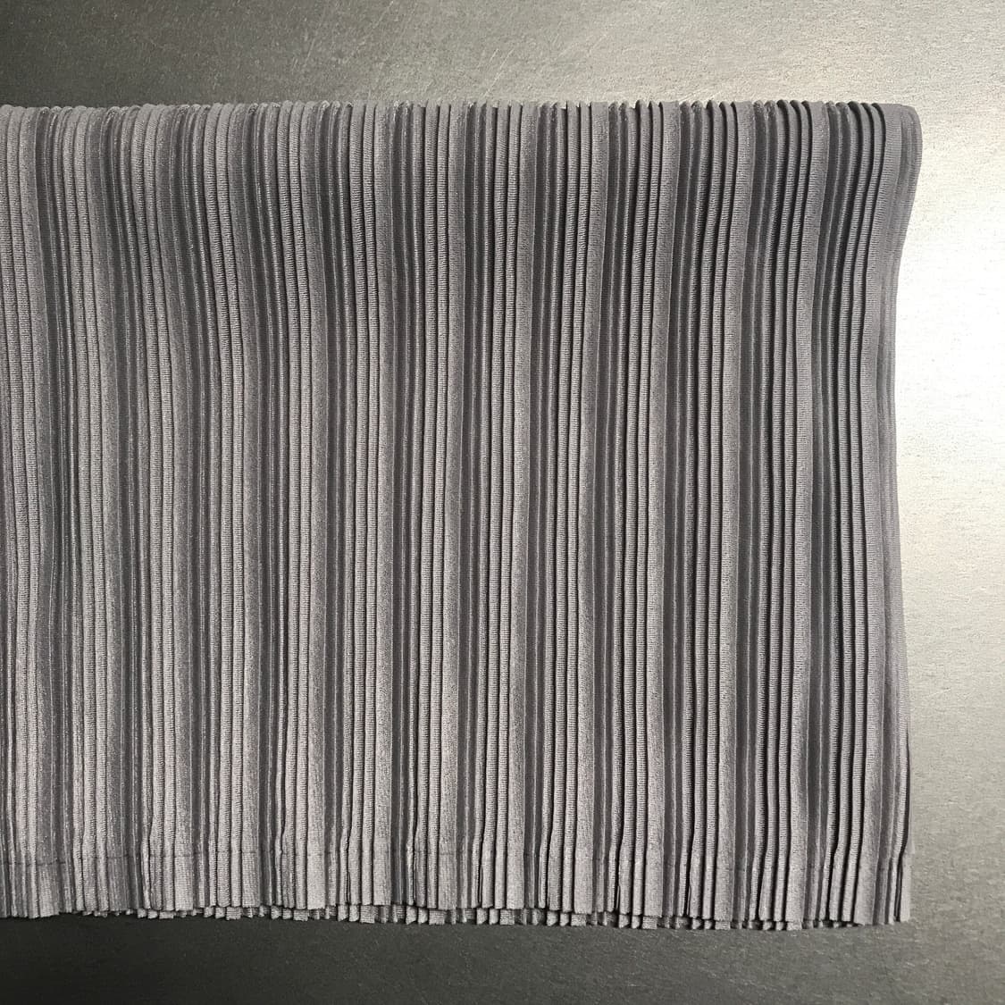 플리츠 플리즈 넥워머 그레이 상품이미지2