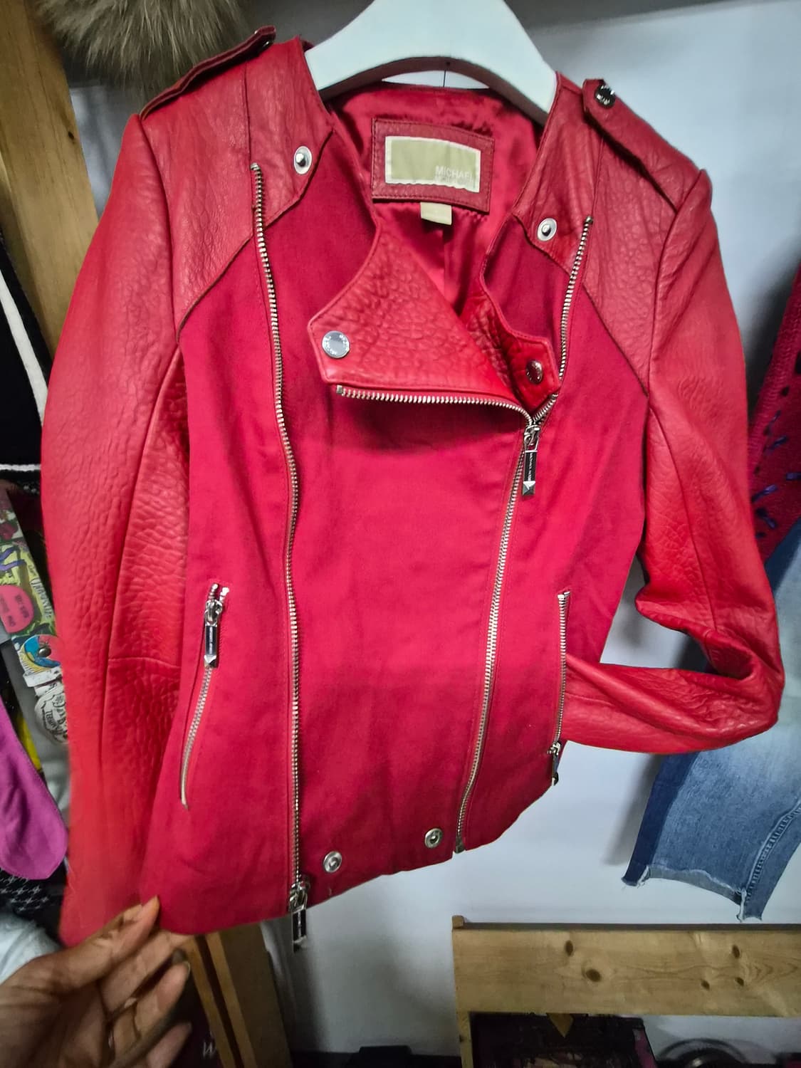 마이클코어스 라이더자켓 상품이미지4