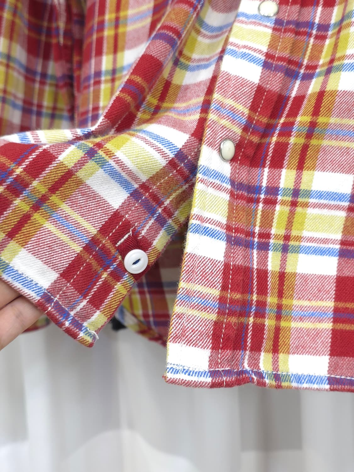 일본브랜드 KEARNEY HOUSE 웨스턴 플란넬 셔츠 LL 상품이미지7