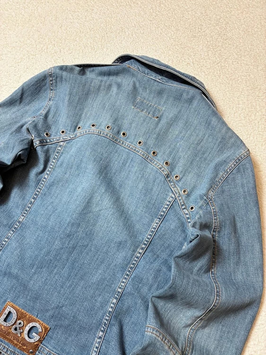 돌체앤가바나 00's 유틸리티 락펑크 데님 자켓 PN7133 상품이미지7