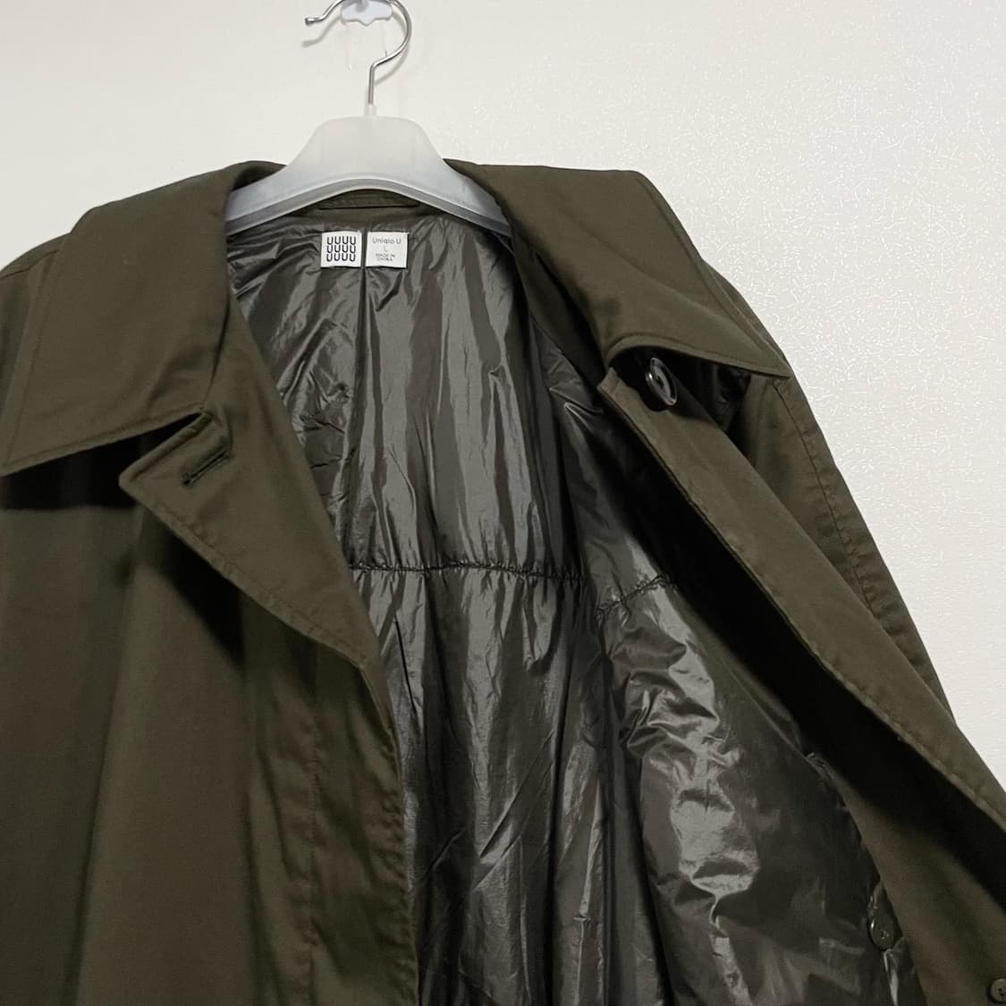 유니클로U 패디드 트렌치 코트 상품이미지5