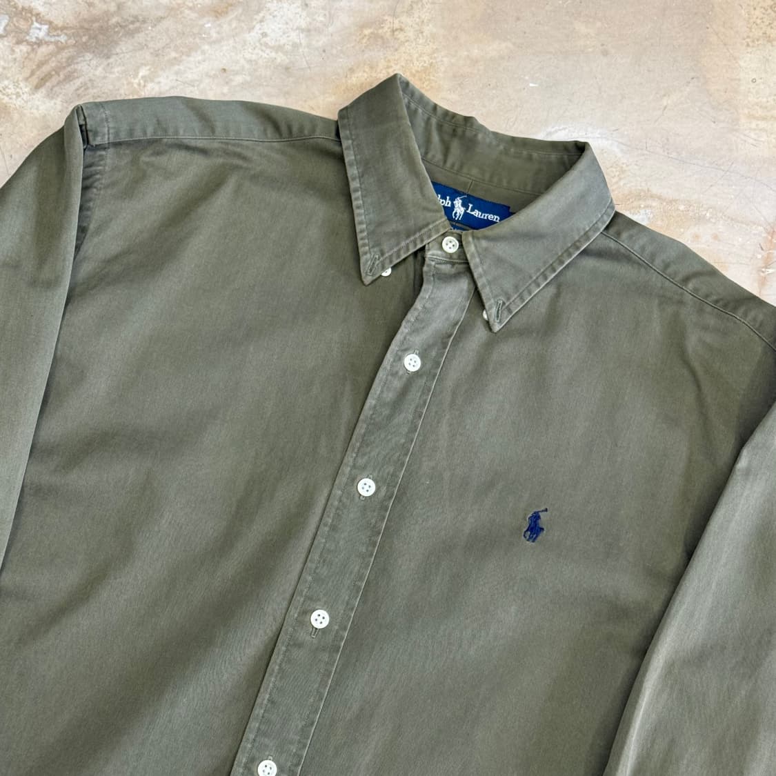 L 폴로랄프로렌 카키 코튼 셔츠 상품이미지1