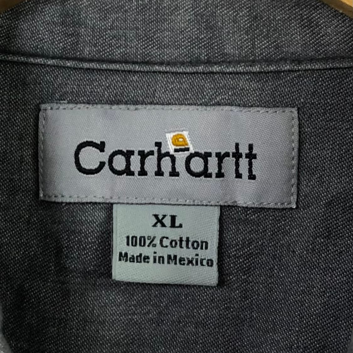 XL 칼하트 데님 셔츠 상품이미지3