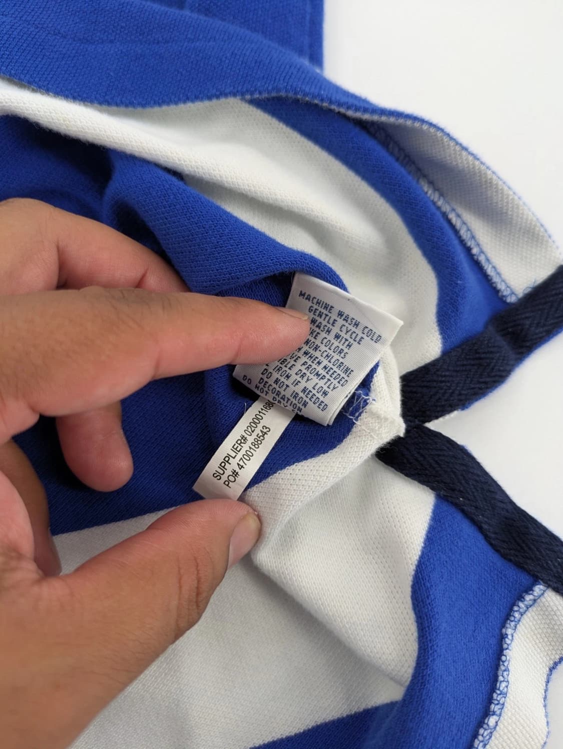 폴로 랄프로렌 빅포니 성조기 스트라이프 카라티 상품이미지7