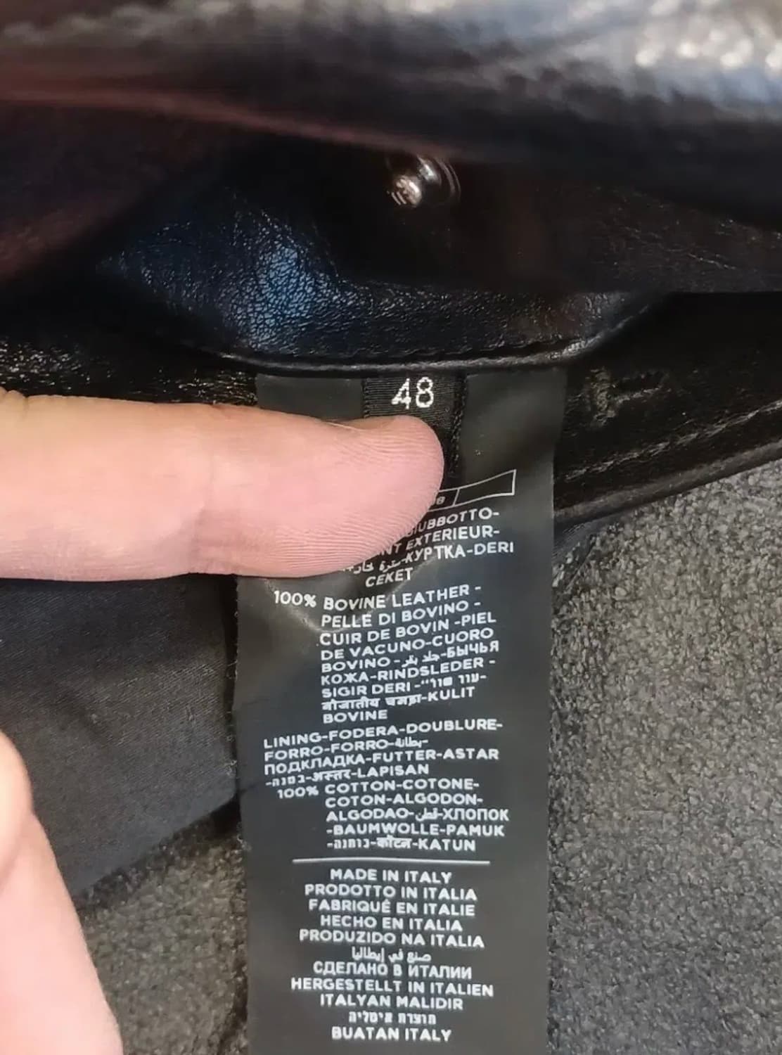 TOM FORD RIDERS COW HIDE LEATHER JACKET 상품이미지9