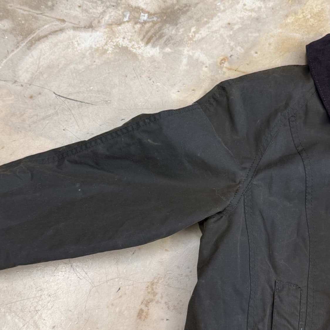 4 바버 코듀로이 카라 비드넬 왁스 자켓 상품이미지7