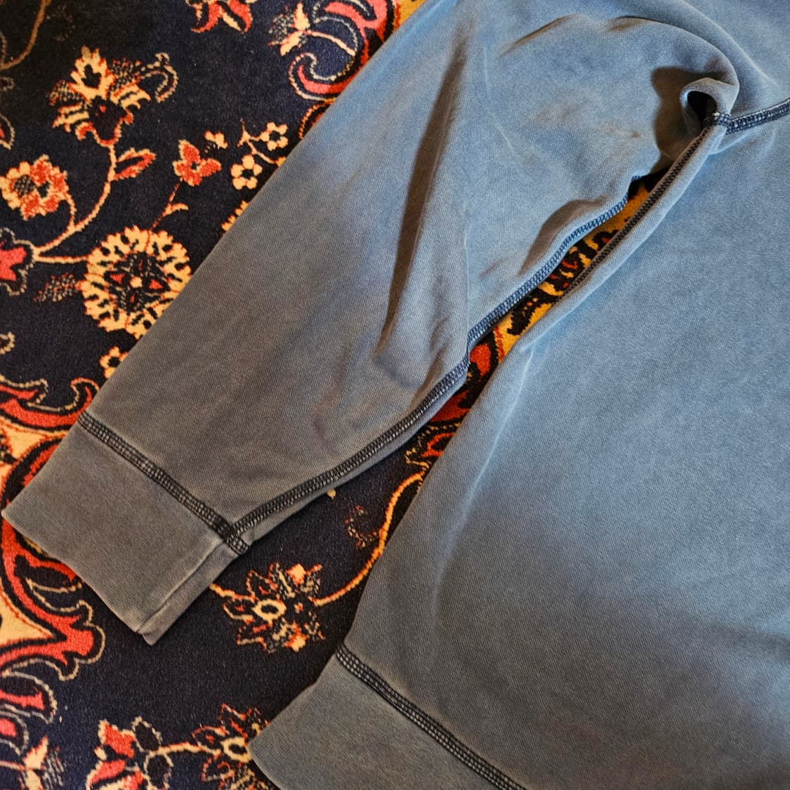 폴로랄프로렌 y2k 레터링 빈티지 스티치 맨투맨 M size 상품이미지4