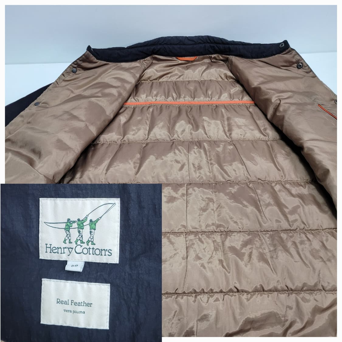 헨리코튼 23FW 워싱 다운 점퍼 자켓 / 남 105 블랙
 상품이미지8