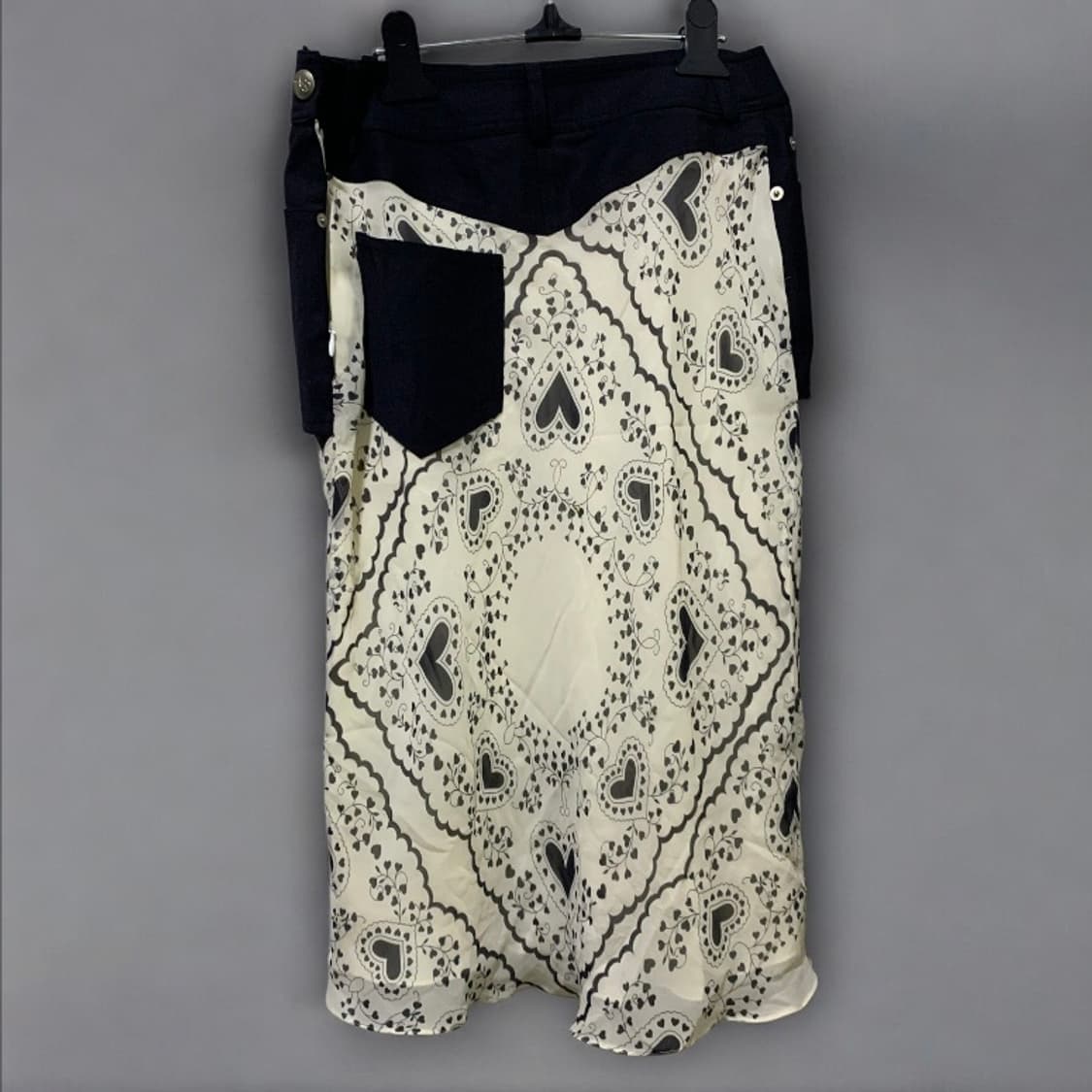 존 갈리아노 실크 스커트 상품이미지2