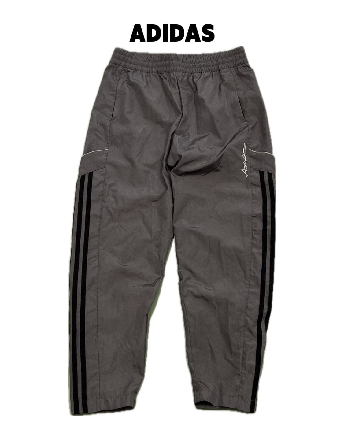 (S) 아디다스 삼선 나일론 트랙 팬츠 상품이미지1