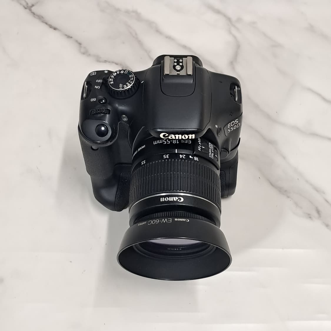 캐논 550D /18-55mm IS 2 렌즈 /세로그립 /가방 상품이미지2
