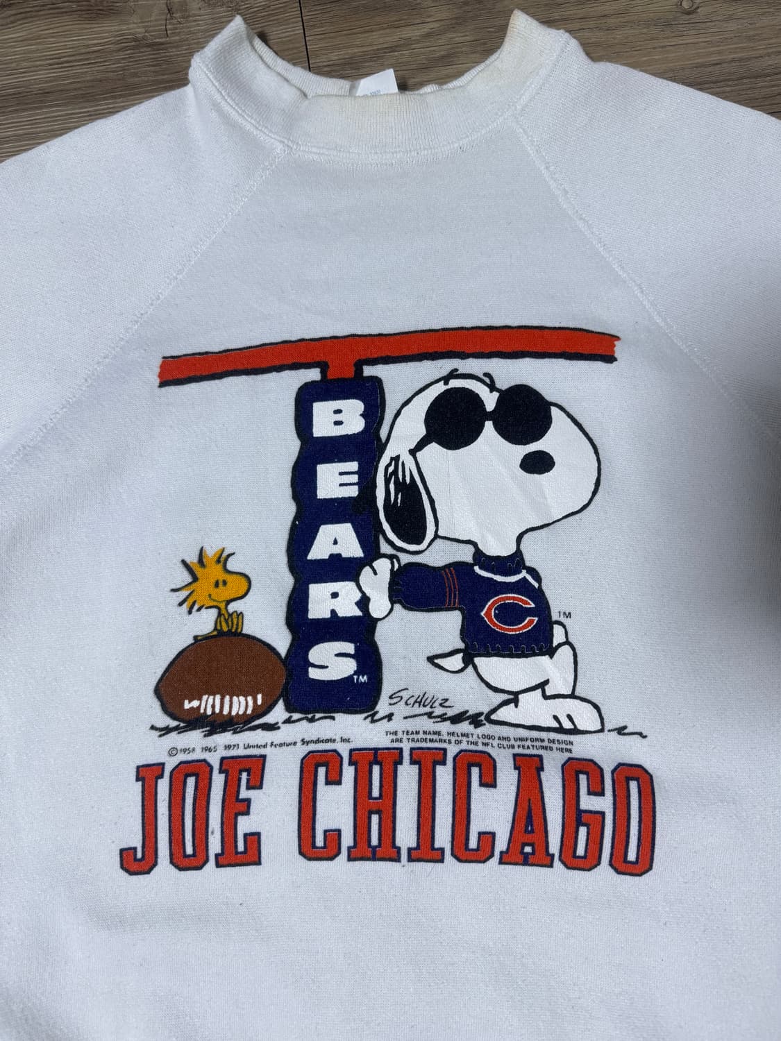 80s usa artex 피너츠 스누피 우드스탁 맨투맨 상품이미지3