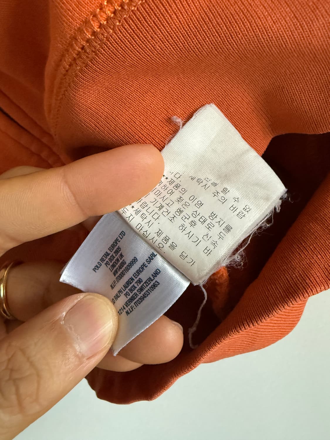 올드 폴로 랄프로렌(Polo Ralph Lauren) 빅포니 후드집업 상품이미지8