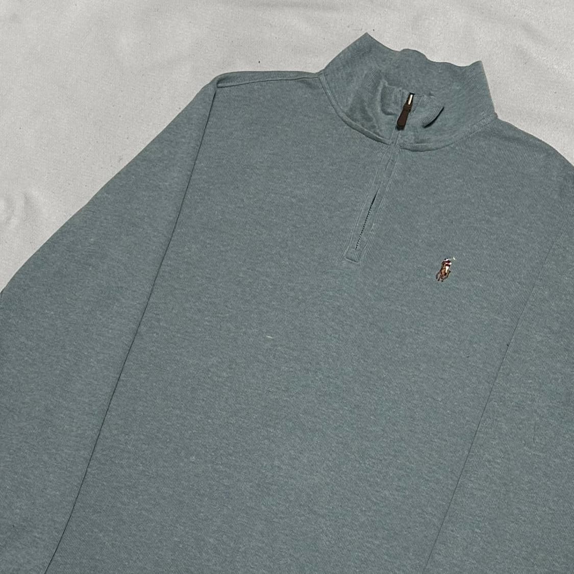 S 폴로랄프로렌 에스테이트 리브 하프집업 니트 상품이미지1