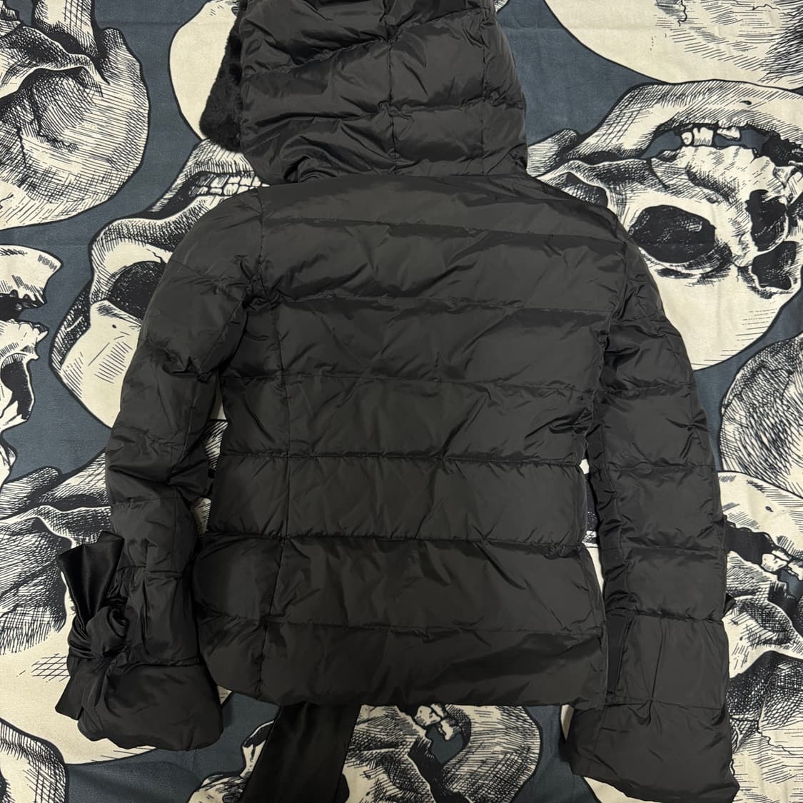 아르마니 여성 리본 패딩 38 (55)사이즈 상품이미지7