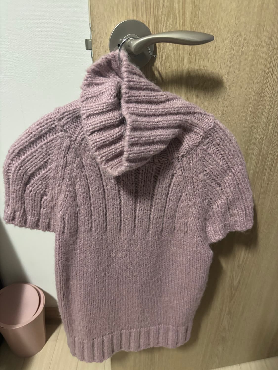 aaran(어랜) 트위스트 터틀넥 니트 상품이미지4