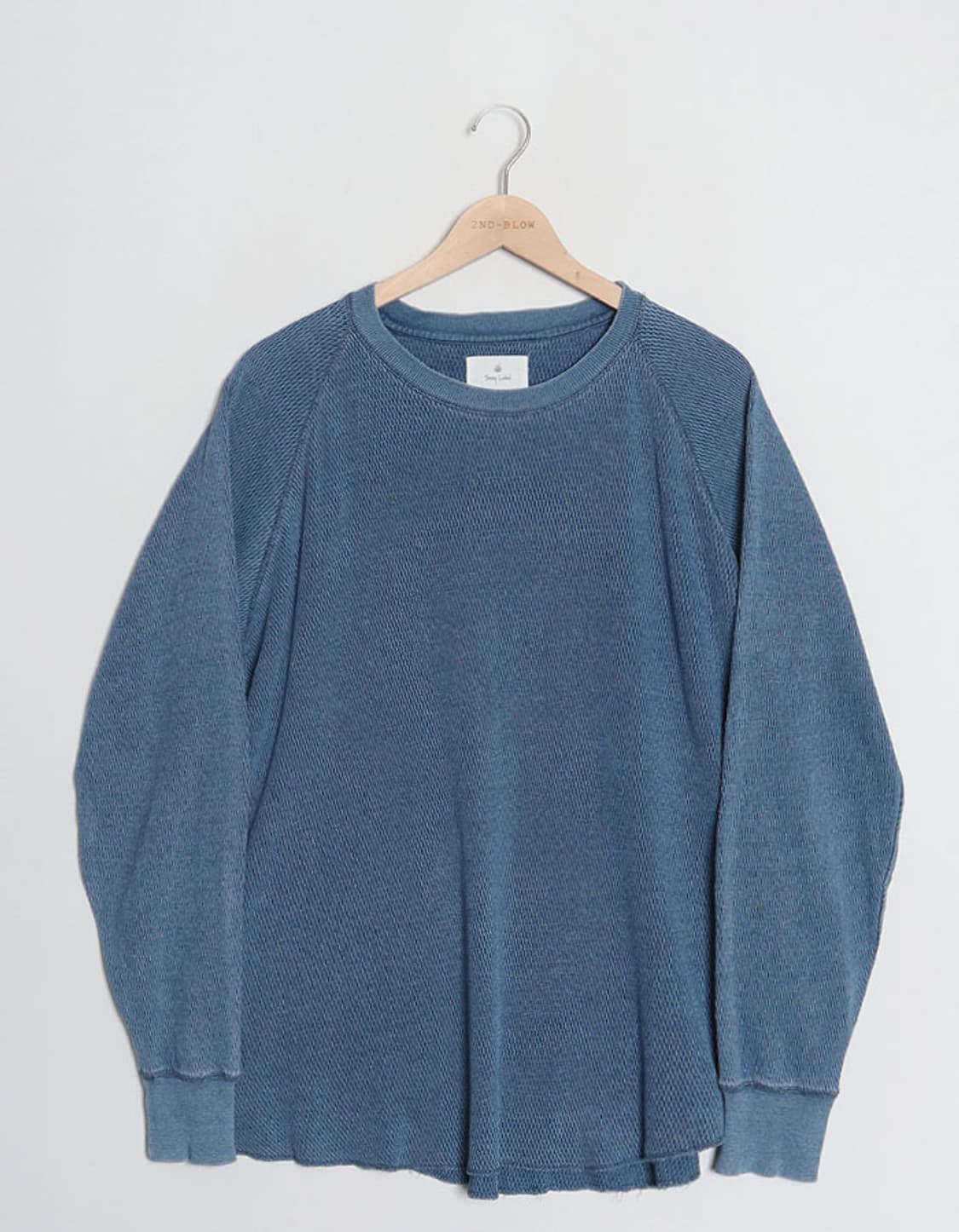 Sonny Label Indigo Thermal Shirts 상품이미지1