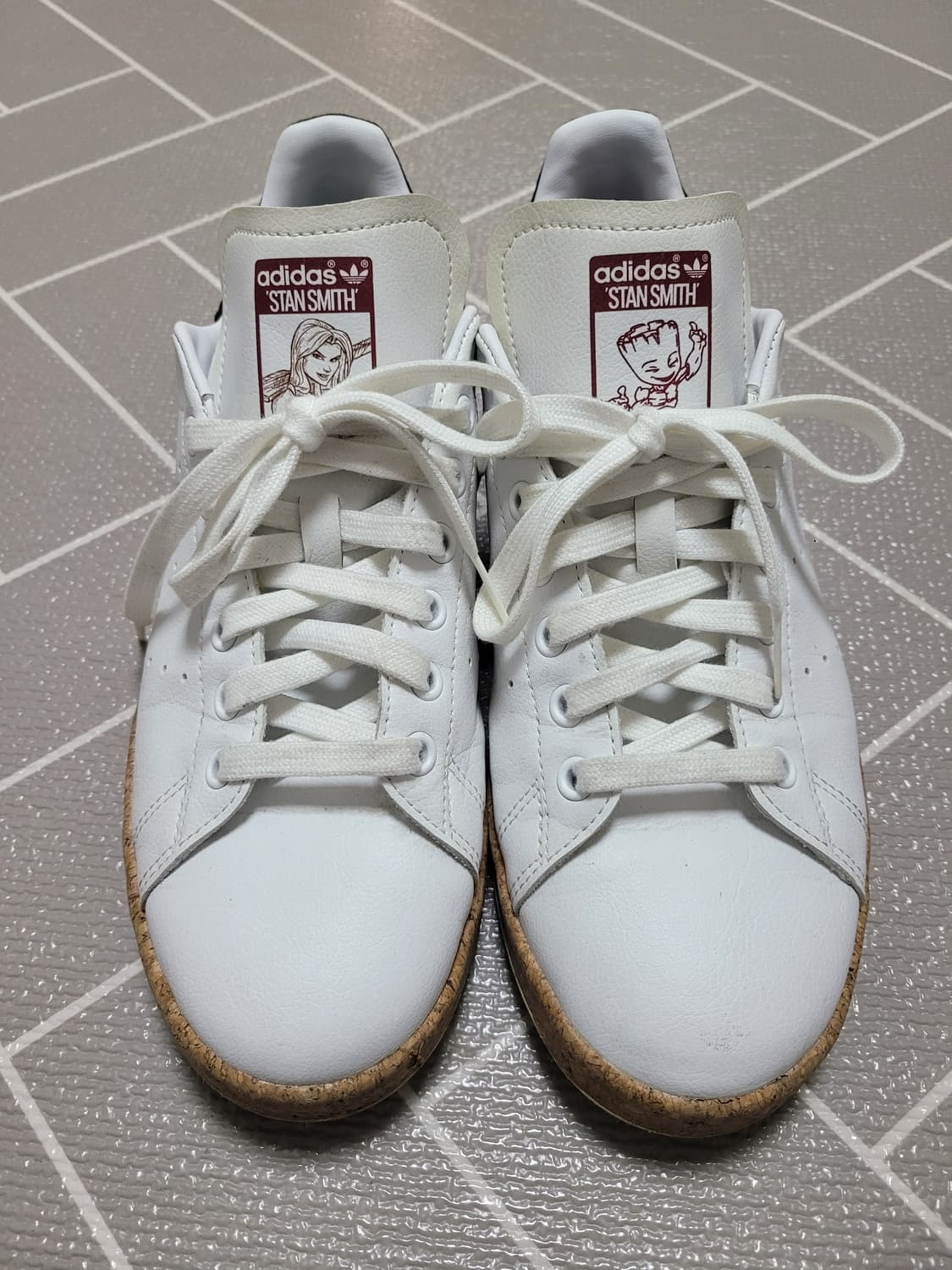 아디다스 스탠스미스 그루트&가모라 마블 콜라보 265 상품이미지3