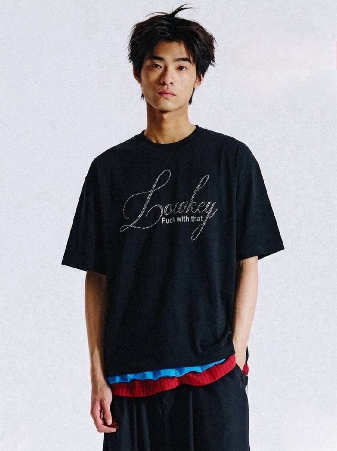 그레일즈 Fuck With That  큐빅자수 반팔티 상품이미지1