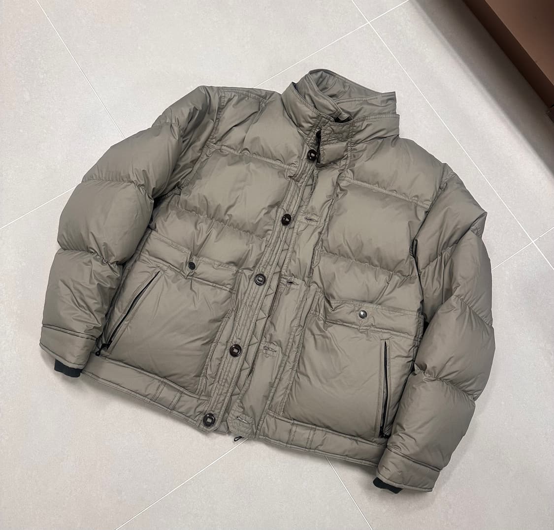 이스트로그 23FW 하이커 다운패딩 샌드베이지 L 상품이미지1