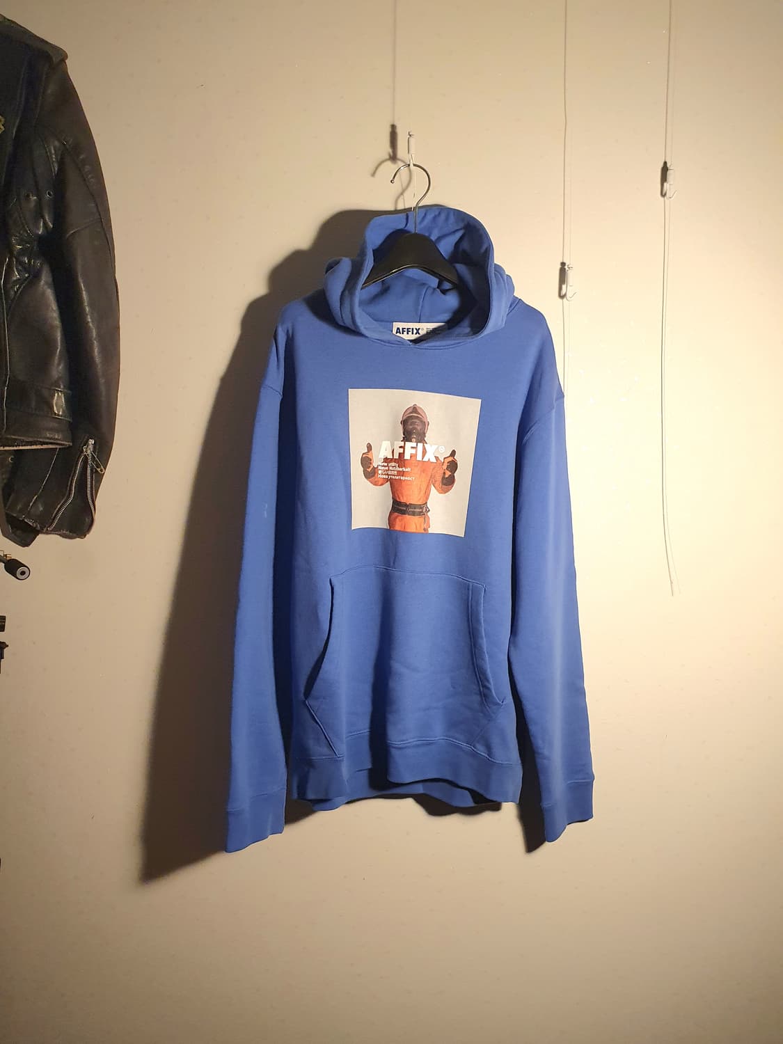 AFFIX fireman blue hoodie 상품이미지2