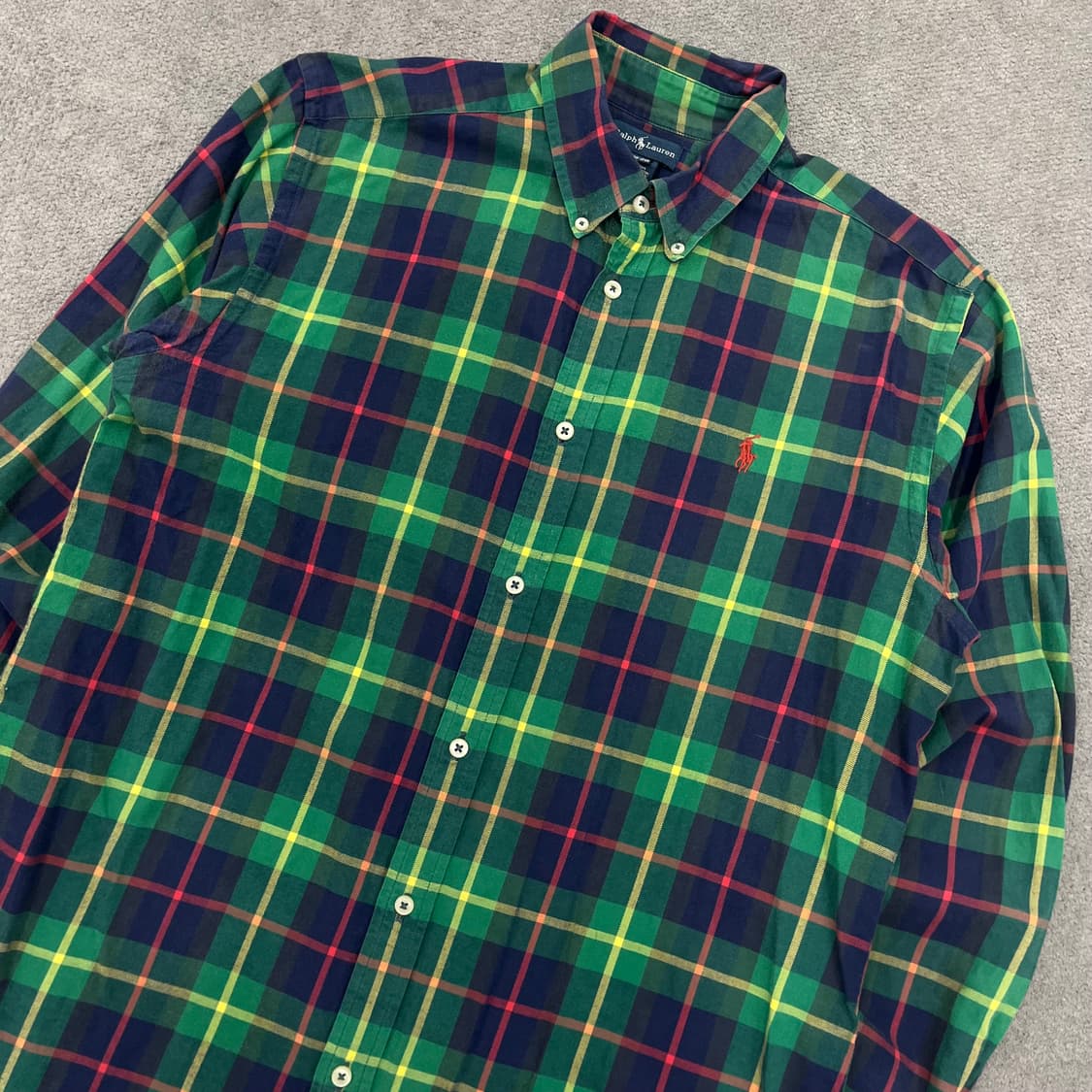 XL 폴로 랄프로렌 체크 셔츠 상품이미지2
