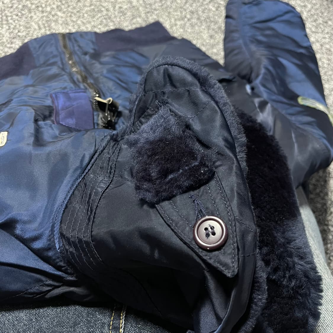 1980s vintage  B-15C 플라이트 자켓 상품이미지10