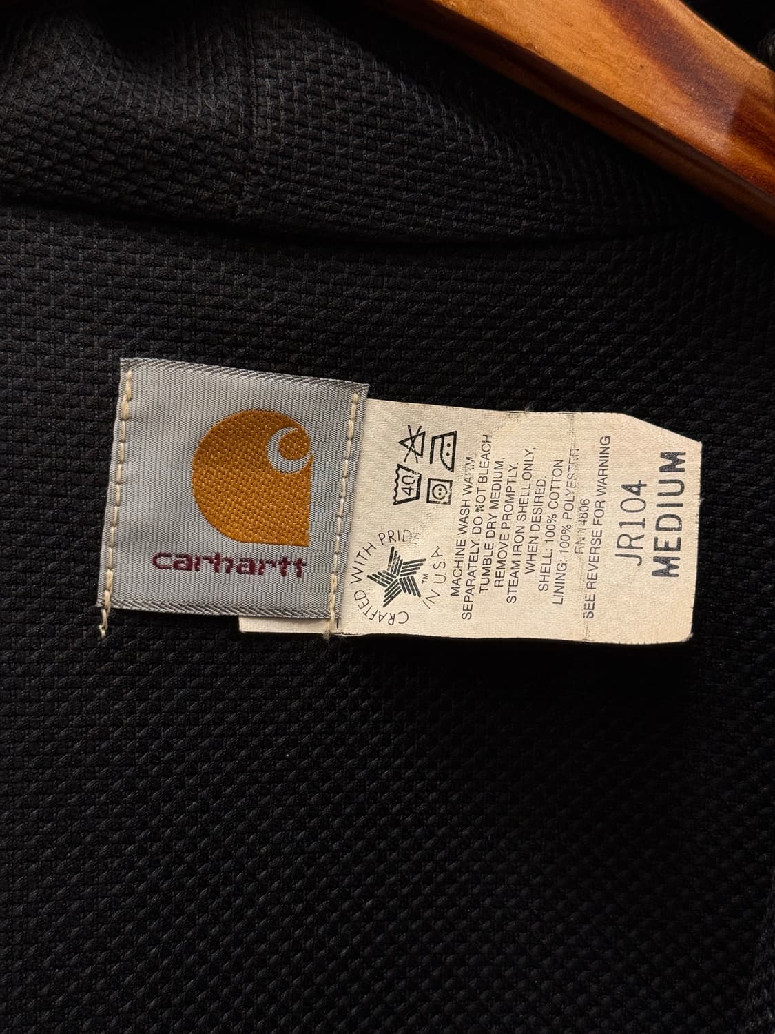 M) 94s USA Carhartt JR104 Duck Active Ja 상품이미지8