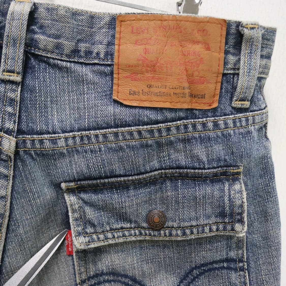 00'S 리바이스 포켓 반바지 66558 상품이미지5