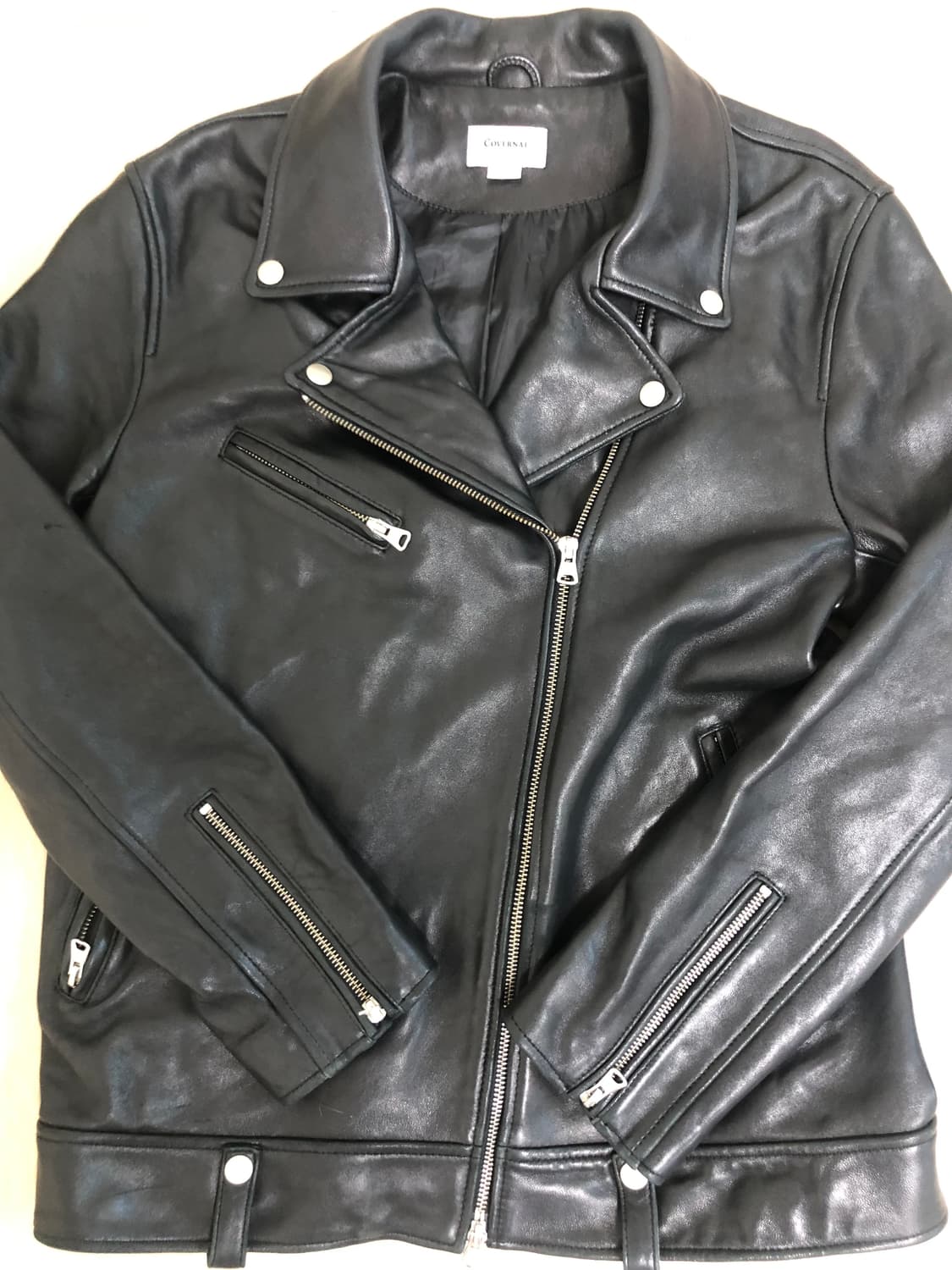 커버낫 양가죽 라이더자켓 L 100 상품이미지2
