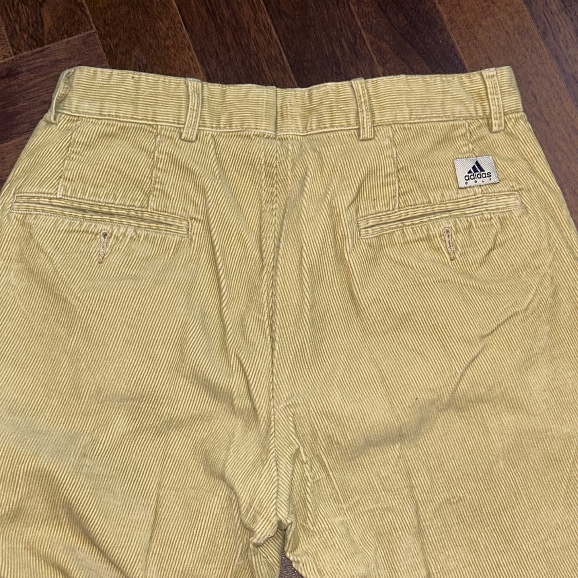 Adidas Golf Japan 아디다스 골프 코듀로이 팬츠 베이지 겨울 상품이미지5