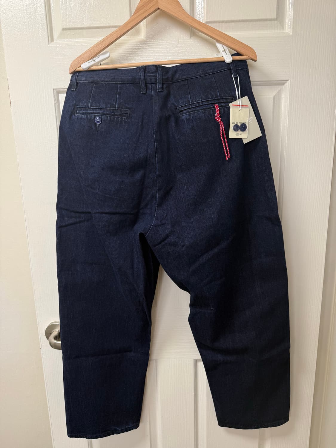 BEAMS JAPAN 생지 데님 배기팬츠 상품이미지4