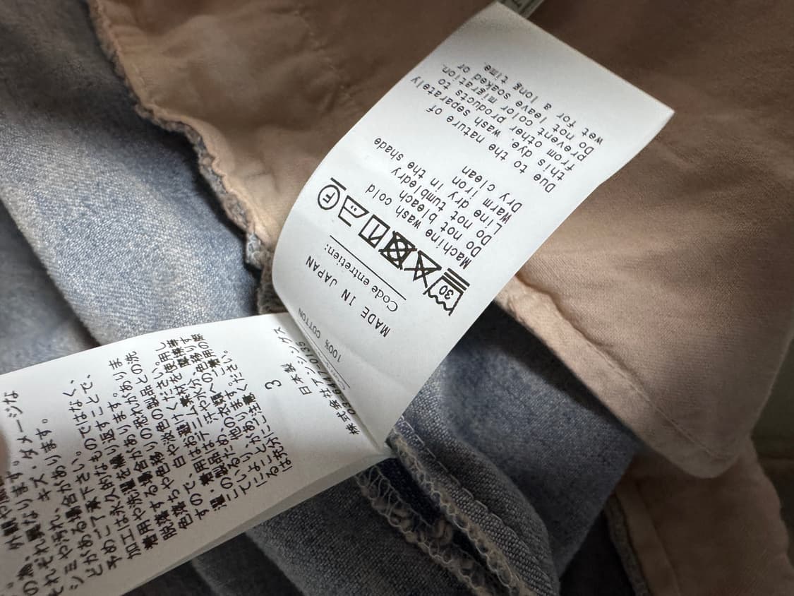 26ss 아프레쎄 빈티지 프리즈너 데님 3사이즈 상품이미지5