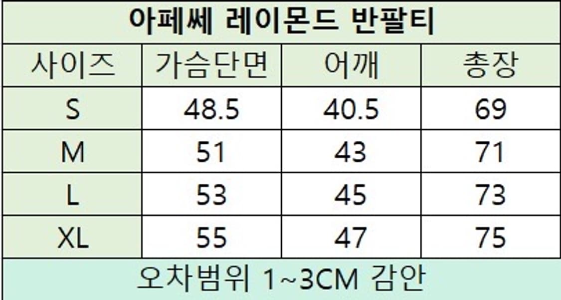 🔥[무료배송/새상품]🔥APC 아페쎄 스몰로고 반팔티 상품이미지7