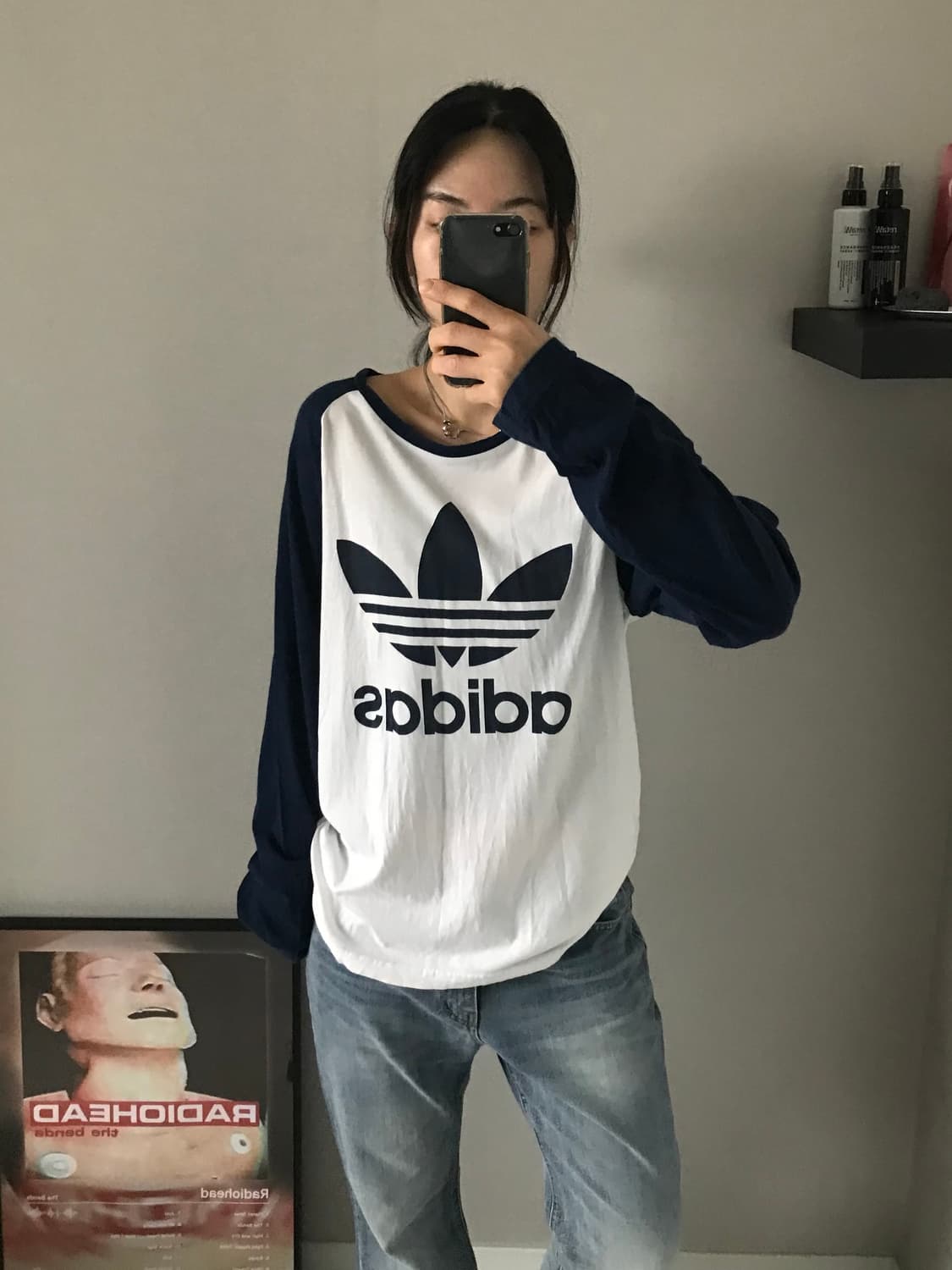 아디다스 트레포일 나그랑 긴팔 롱슬리브티 상품이미지3