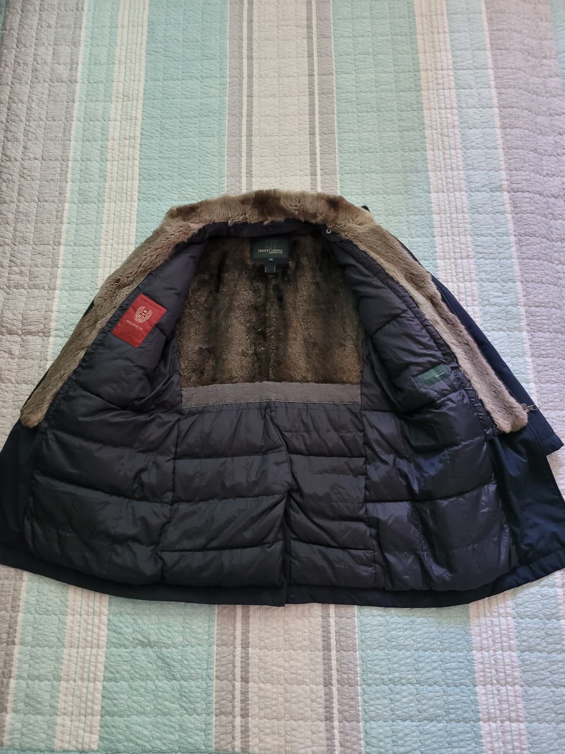 헨리코튼 Hennry Cotton 리미티드 파일럿 다운코트 100사이즈 상품이미지5