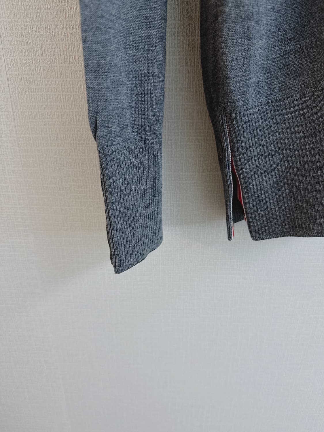 톰브라운 메리노울 사선 가디건 (3) 상품이미지6