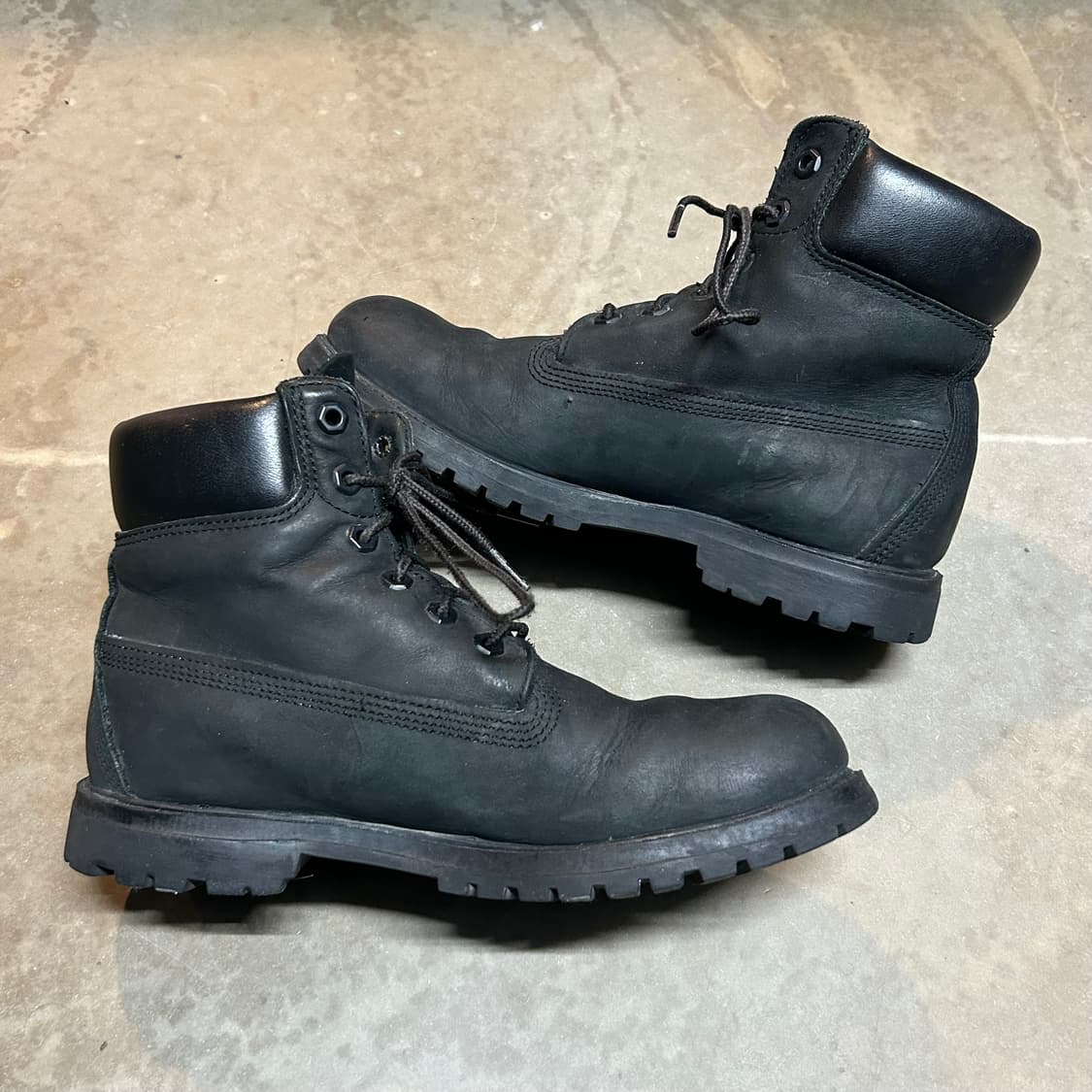 250) 팀버랜드 6인치 워커 부츠 프리마로프트 블랙 상품이미지3