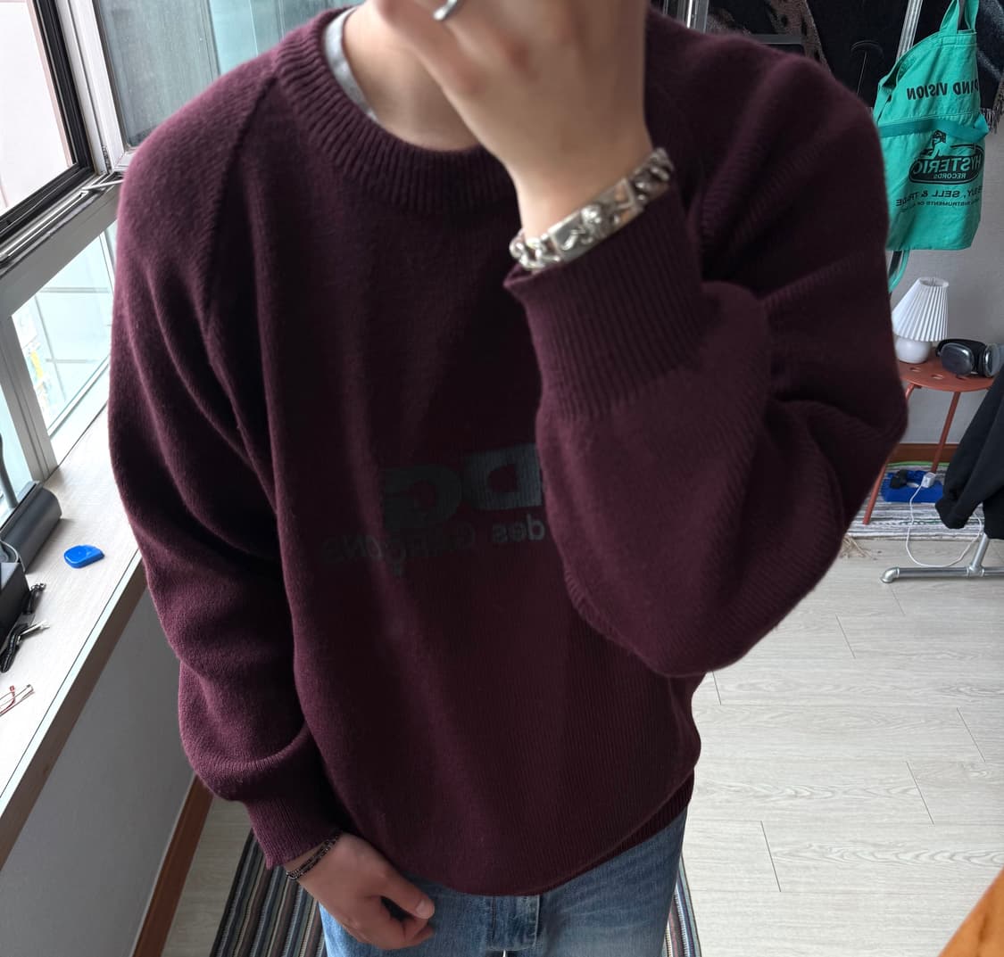 cdg 라운드넥 니트 상품이미지2