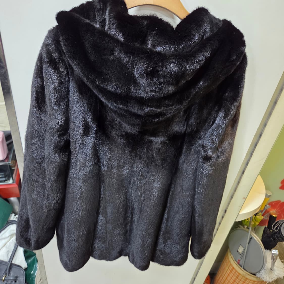 진도 오리지날 후드 밍크 코트 상품이미지10