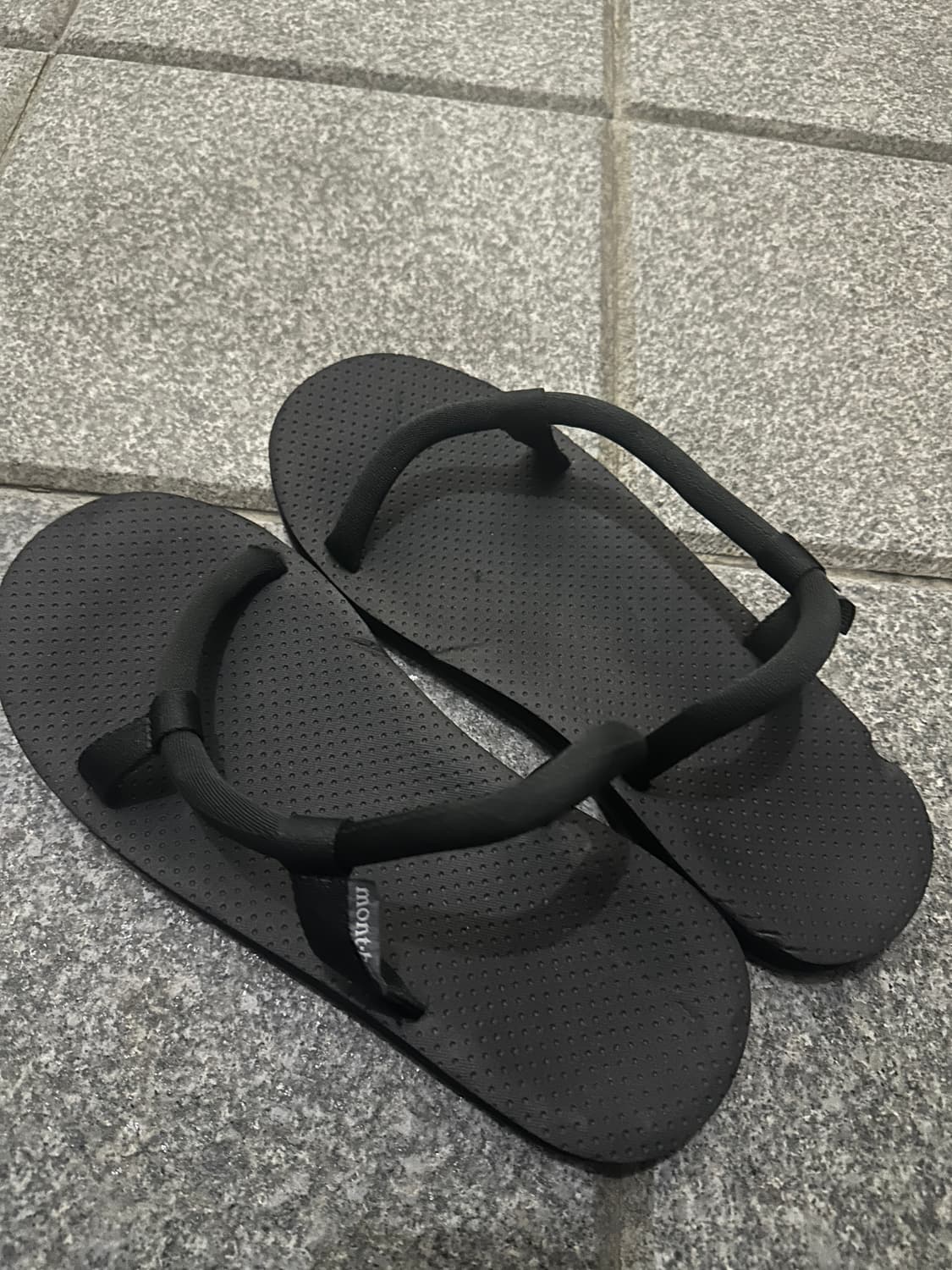 몽벨 블랙 쪼리 M 260-270 상품이미지2